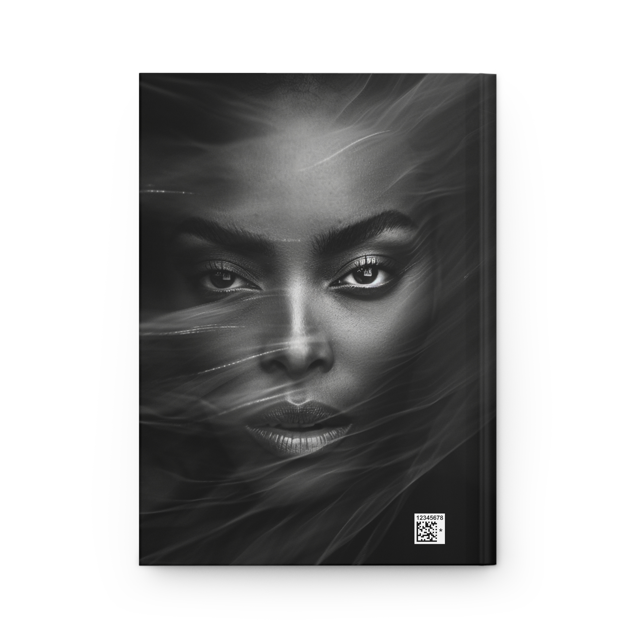Ethereal Soul Gaze Portrait Hardcover Journal — Notebook for Creative Writing & Reflection - Image 2