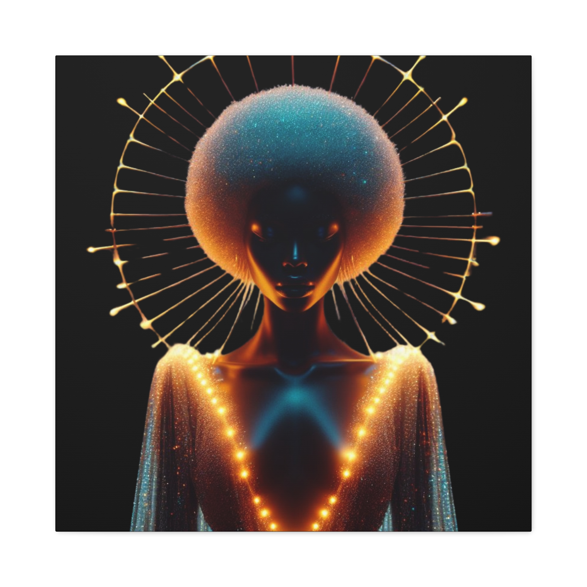 Glorious Halo Eternal Light Matte Canvas Wall Art - Image 37