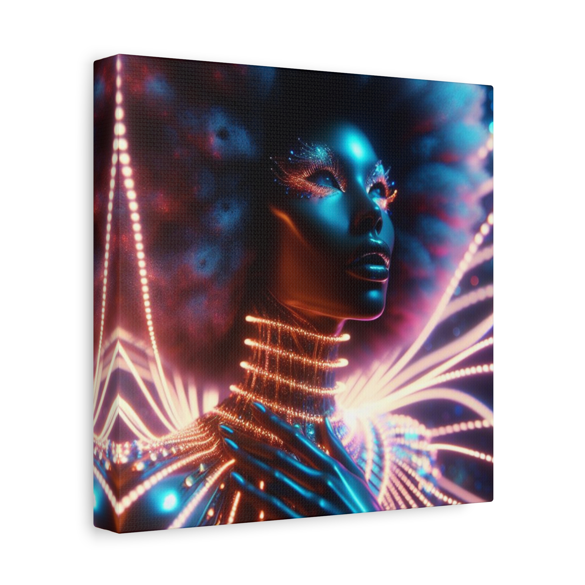 In Awe Futuristic Muse Matte Canvas Art - Stretched 1.25" - Image 50