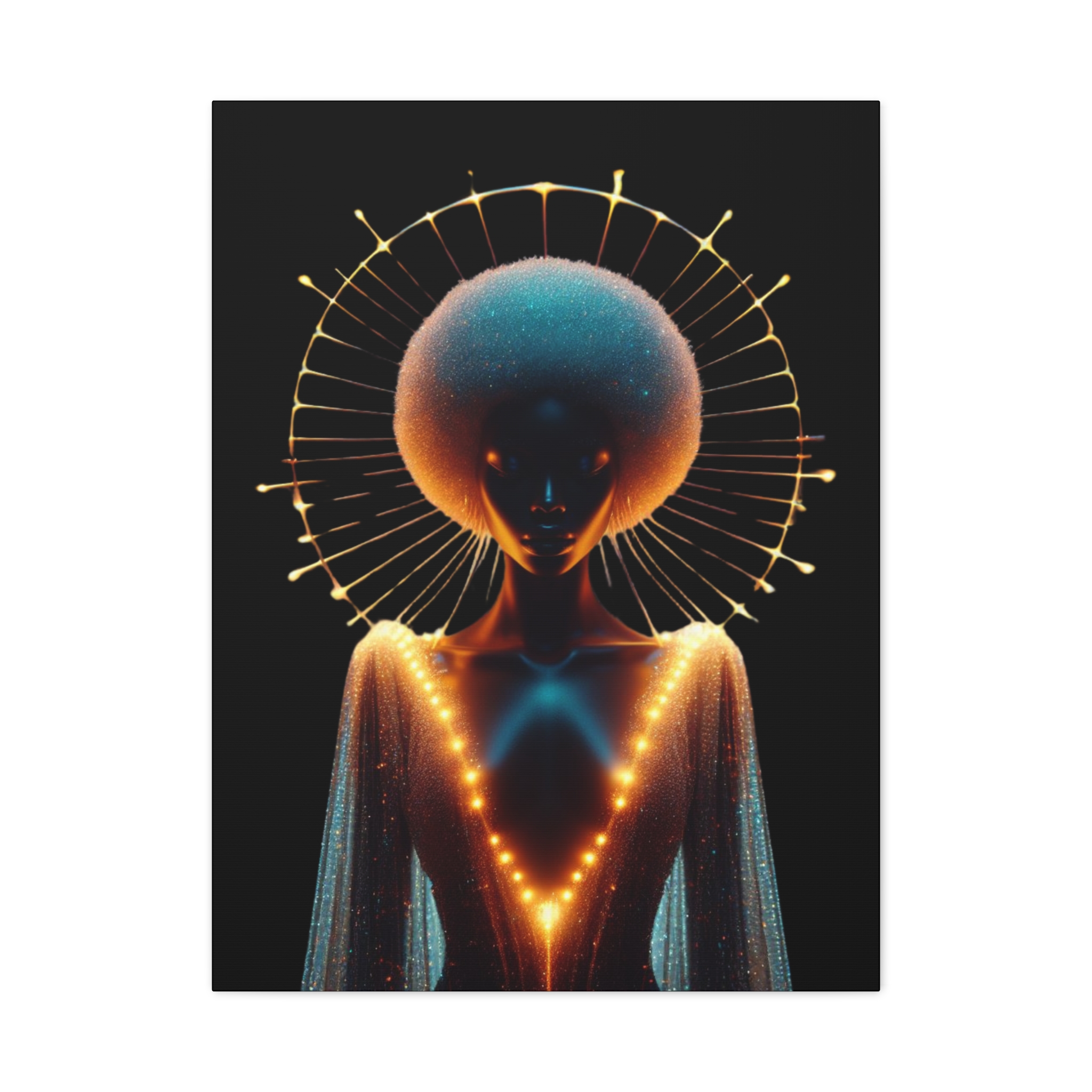 Glorious Halo Eternal Light Matte Canvas Wall Art - Image 5
