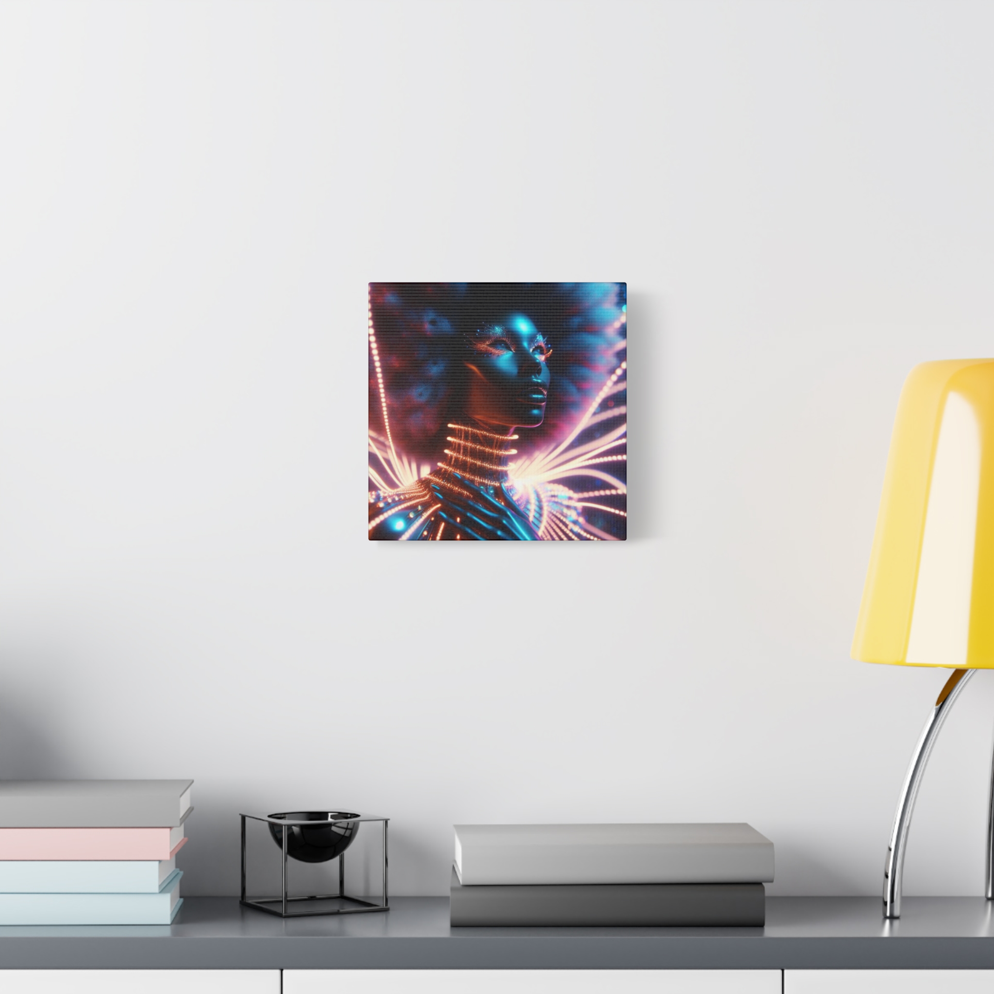 In Awe Futuristic Muse Matte Canvas Art - Stretched 1.25" - Image 51