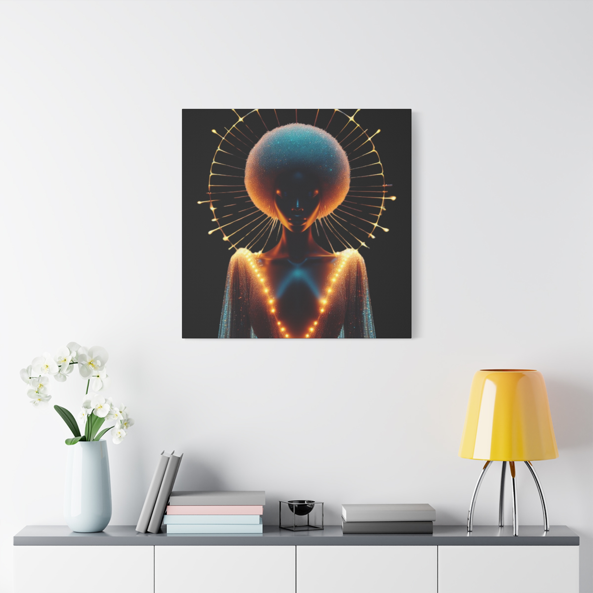 Glorious Halo Eternal Light Matte Canvas Wall Art - Image 39