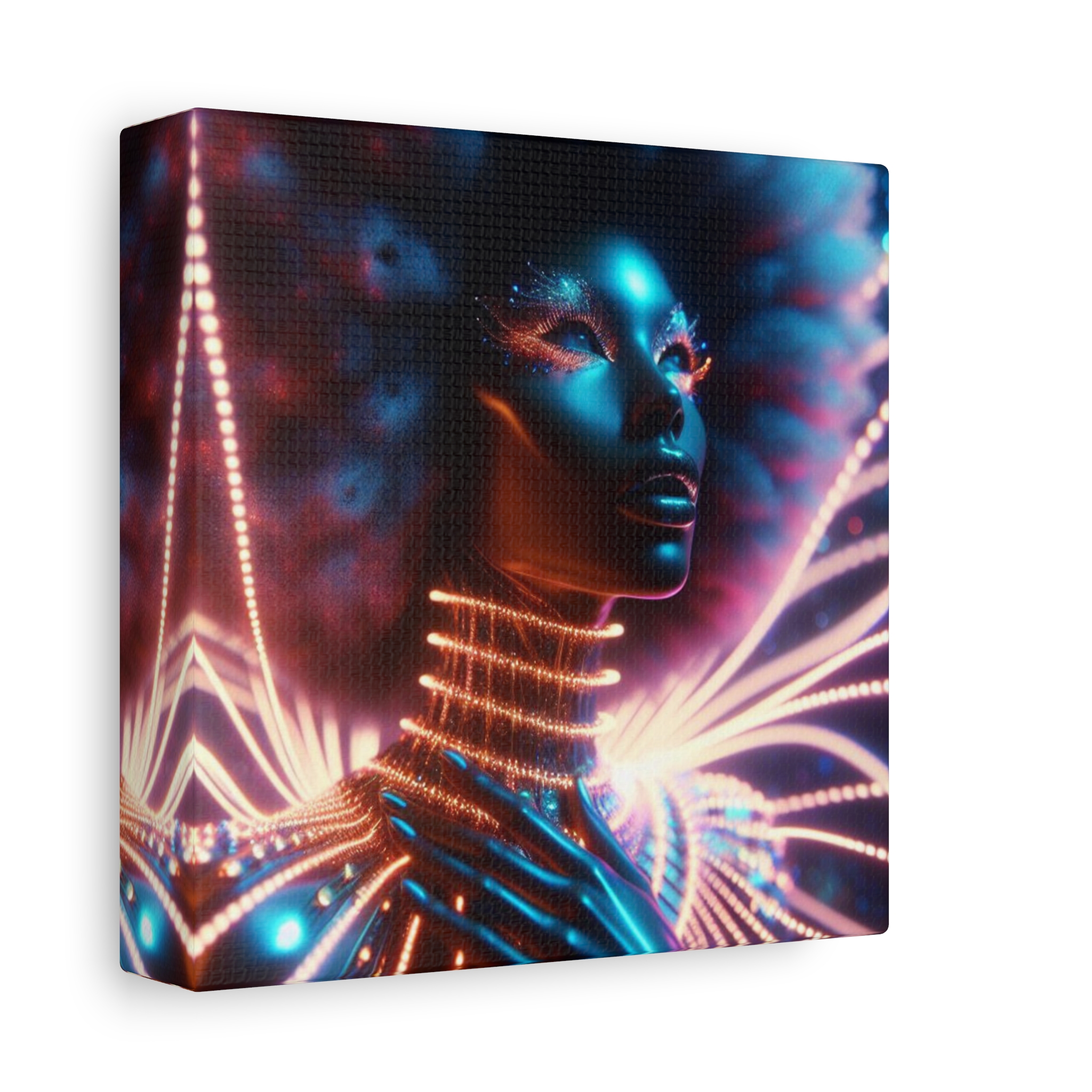 In Awe Futuristic Muse Matte Canvas Art - Stretched 1.25" - Image 46