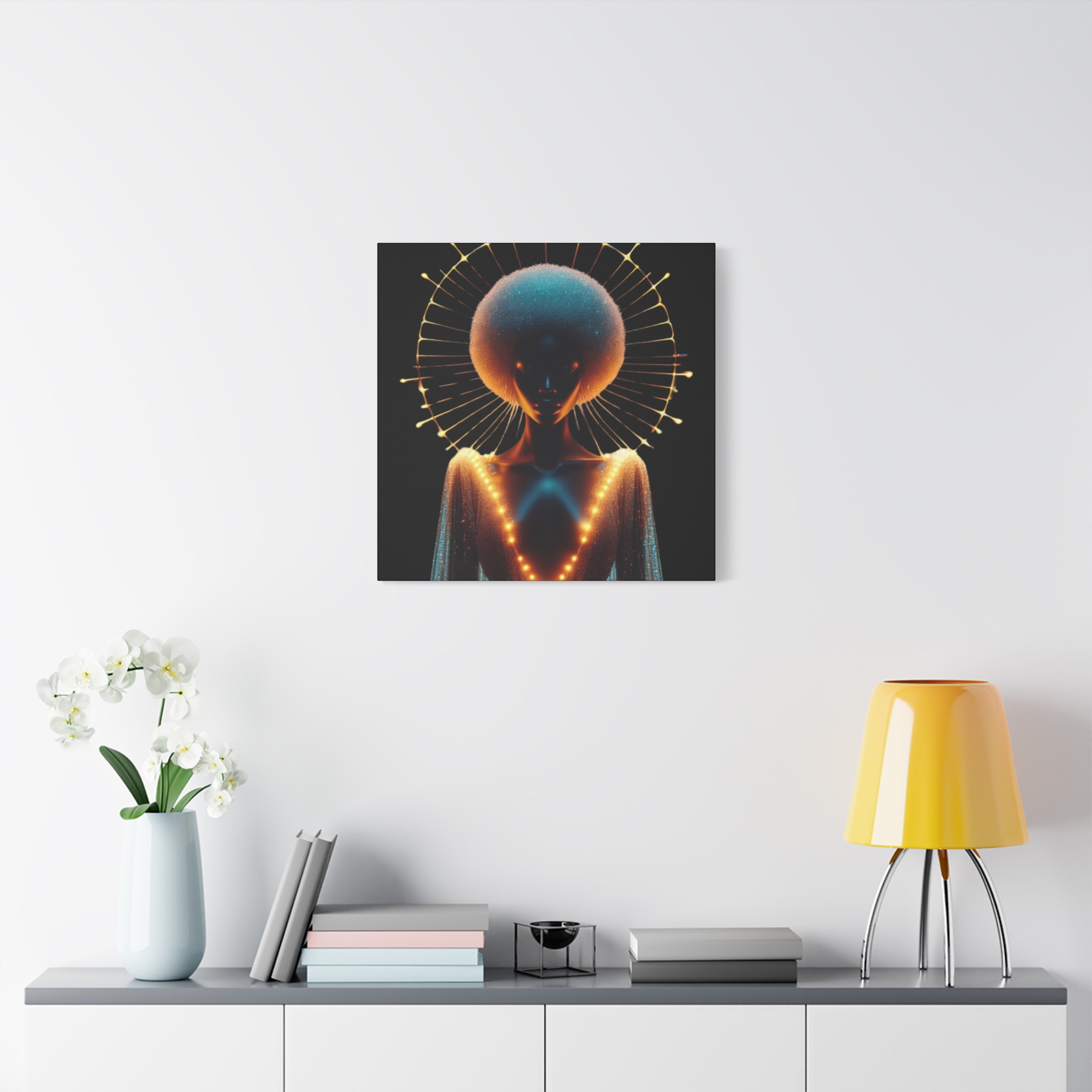 Glorious Halo Eternal Light Matte Canvas Wall Art - Image 35