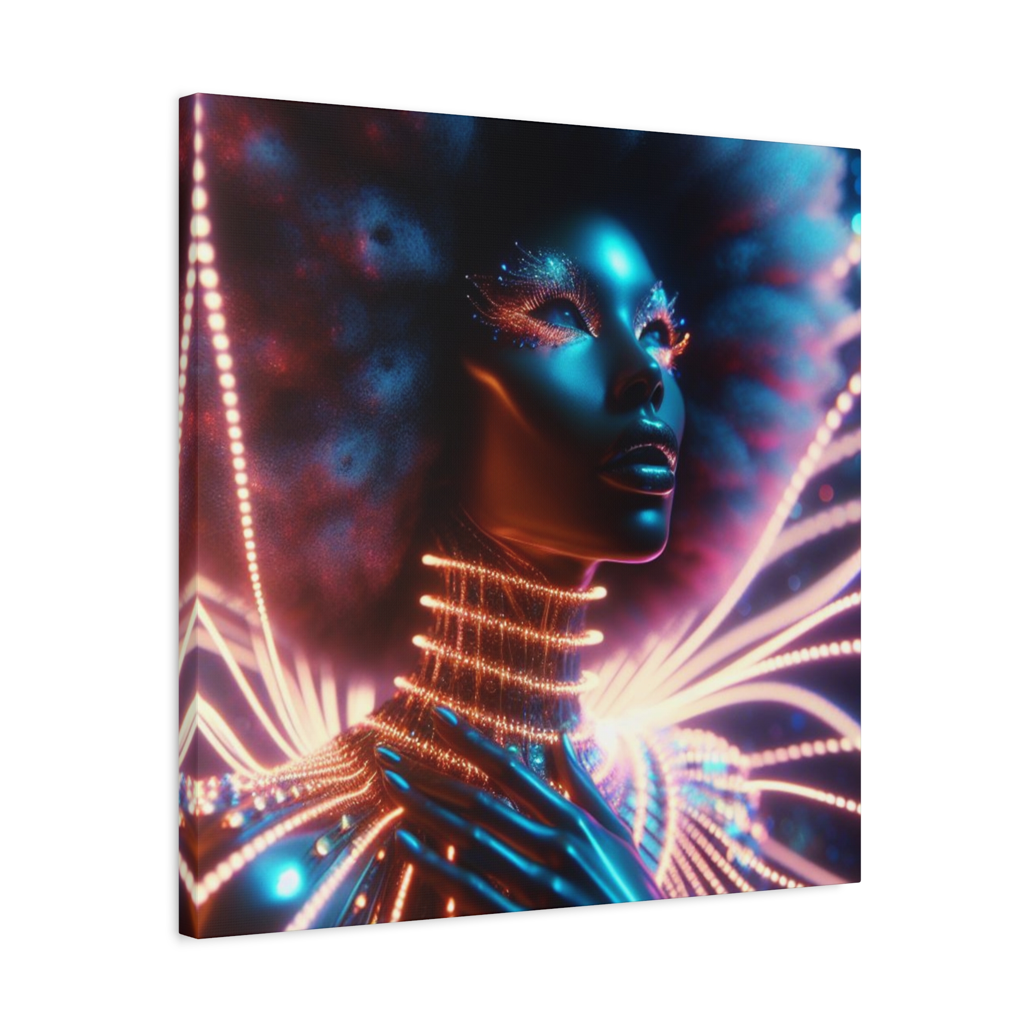In Awe Futuristic Muse Matte Canvas Art - Stretched 1.25" - Image 70