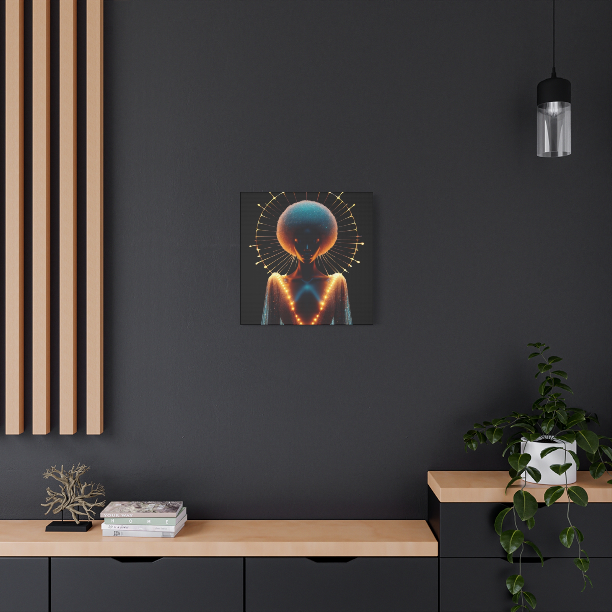 Glorious Halo Eternal Light Matte Canvas Wall Art - Image 32
