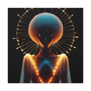 Glorious Halo Eternal Light Matte Canvas Wall Art