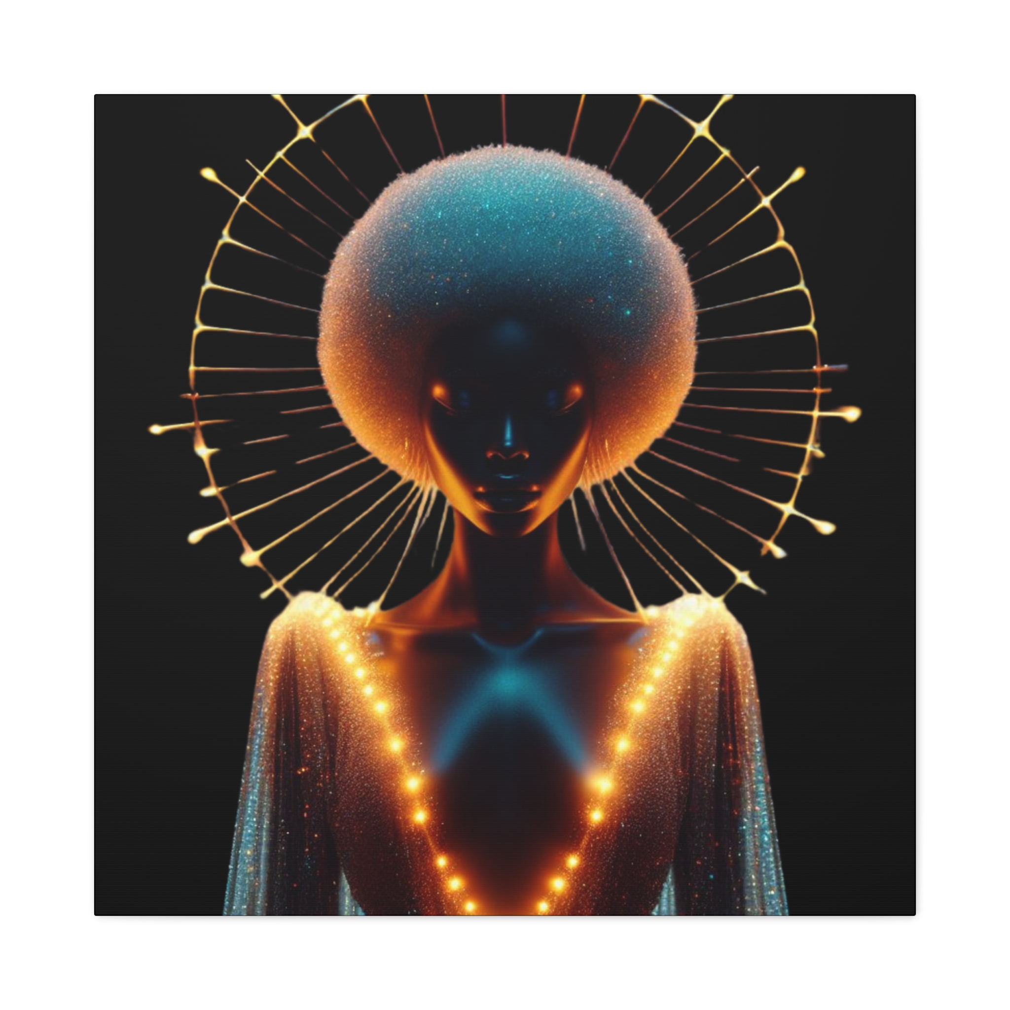 Glorious Halo Eternal Light Matte Canvas Wall Art - Image 41