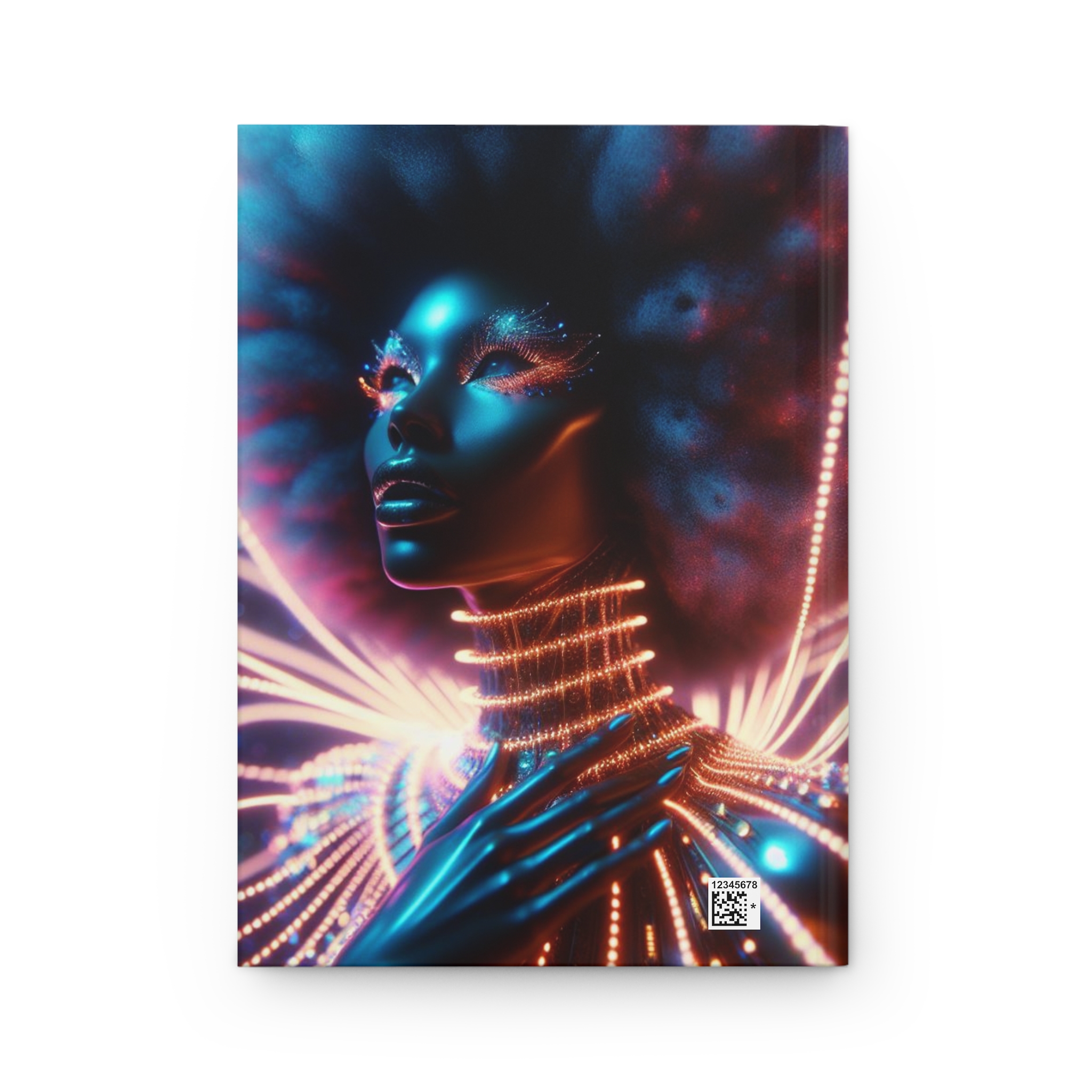 In Awe Futuristic Muse Hardcover Journal - Image 2