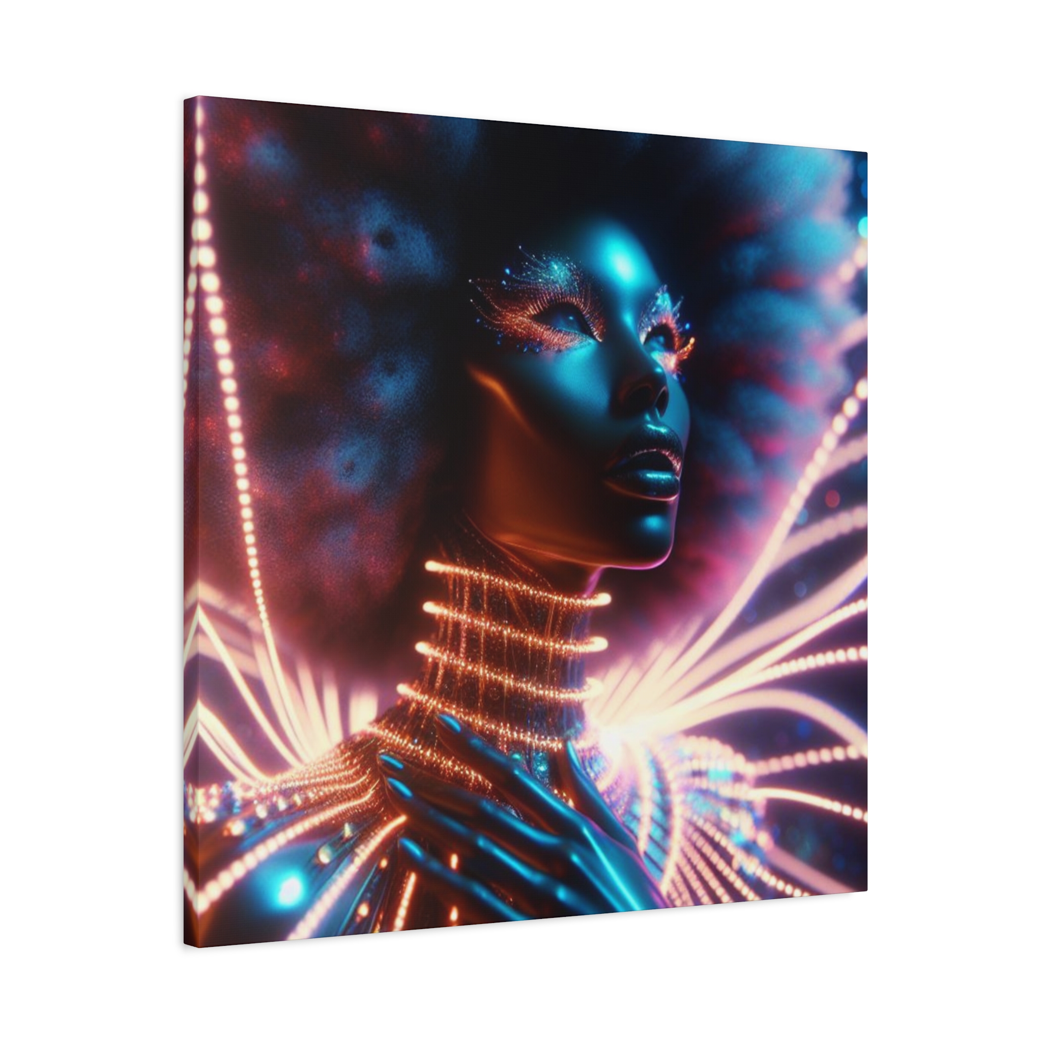 In Awe Futuristic Muse Matte Canvas Art - Stretched 1.25" - Image 74