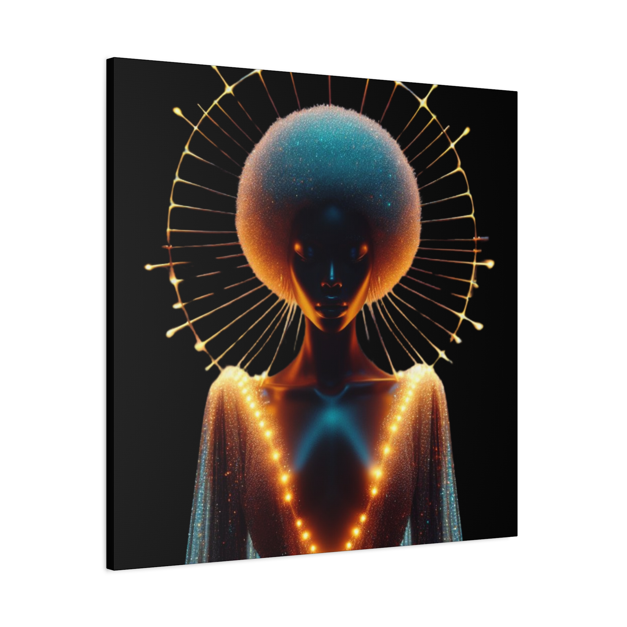 Glorious Halo Eternal Light Matte Canvas Wall Art - Image 2