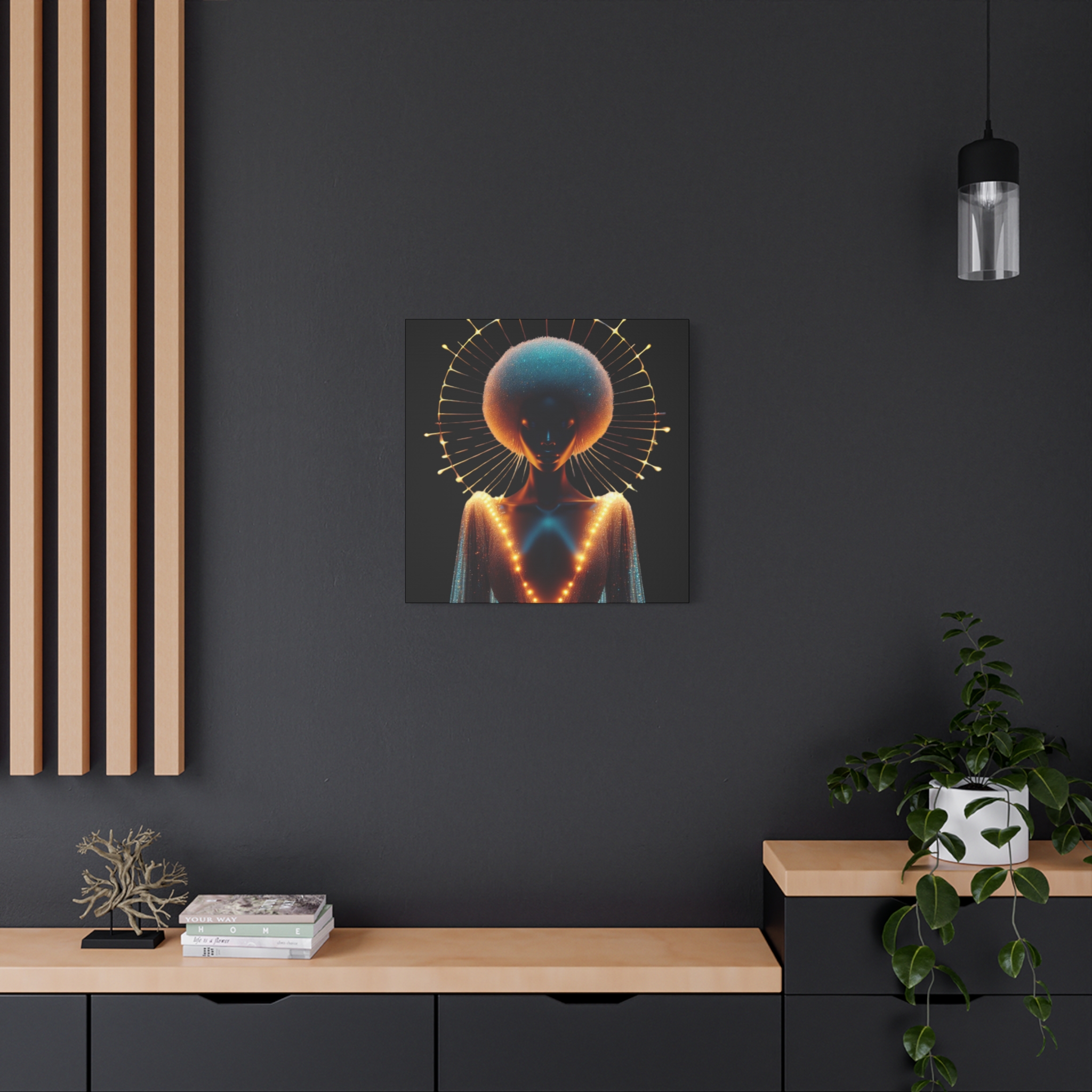 Glorious Halo Eternal Light Matte Canvas Wall Art - Image 36