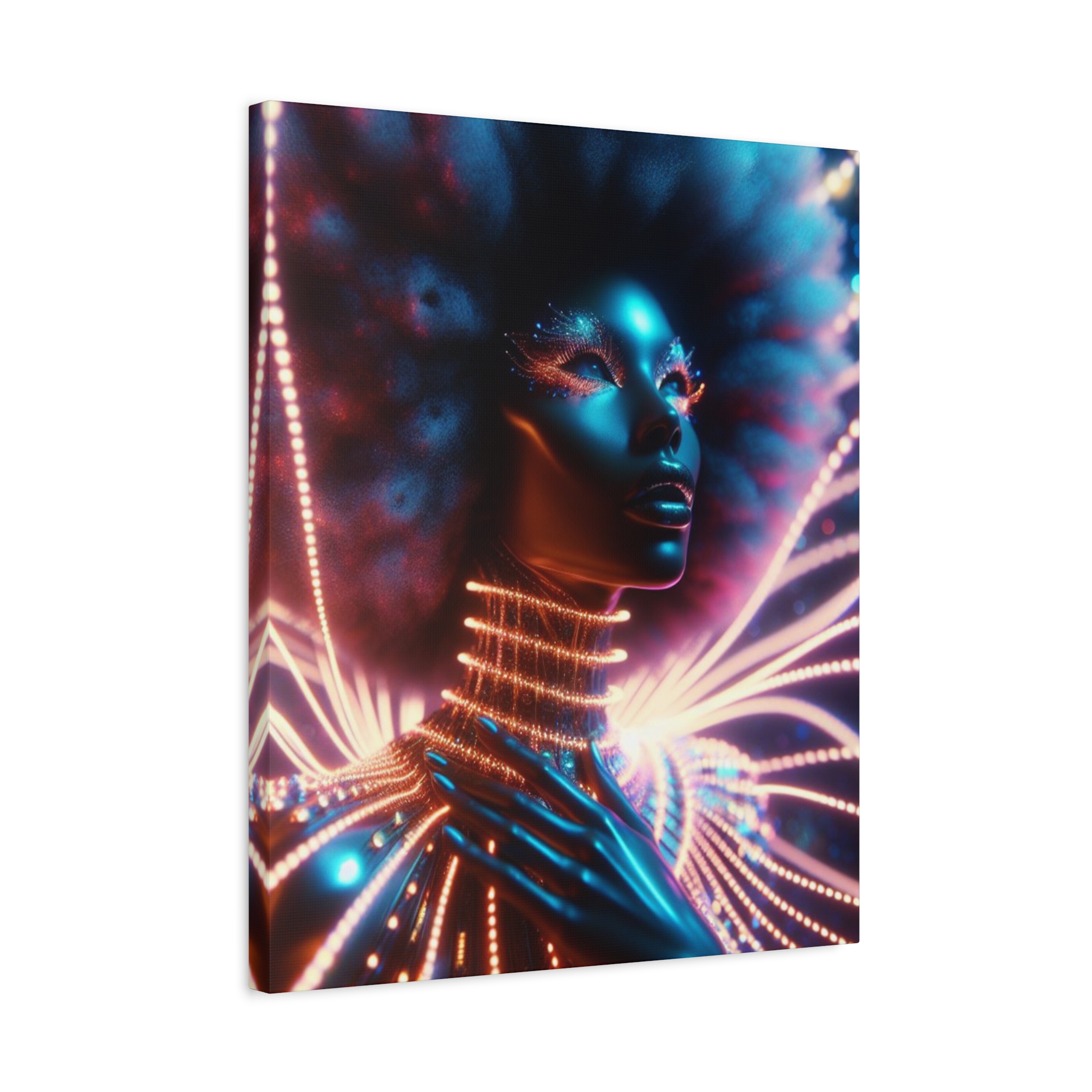 In Awe Futuristic Muse Matte Canvas Art - Stretched 1.25" - Image 26