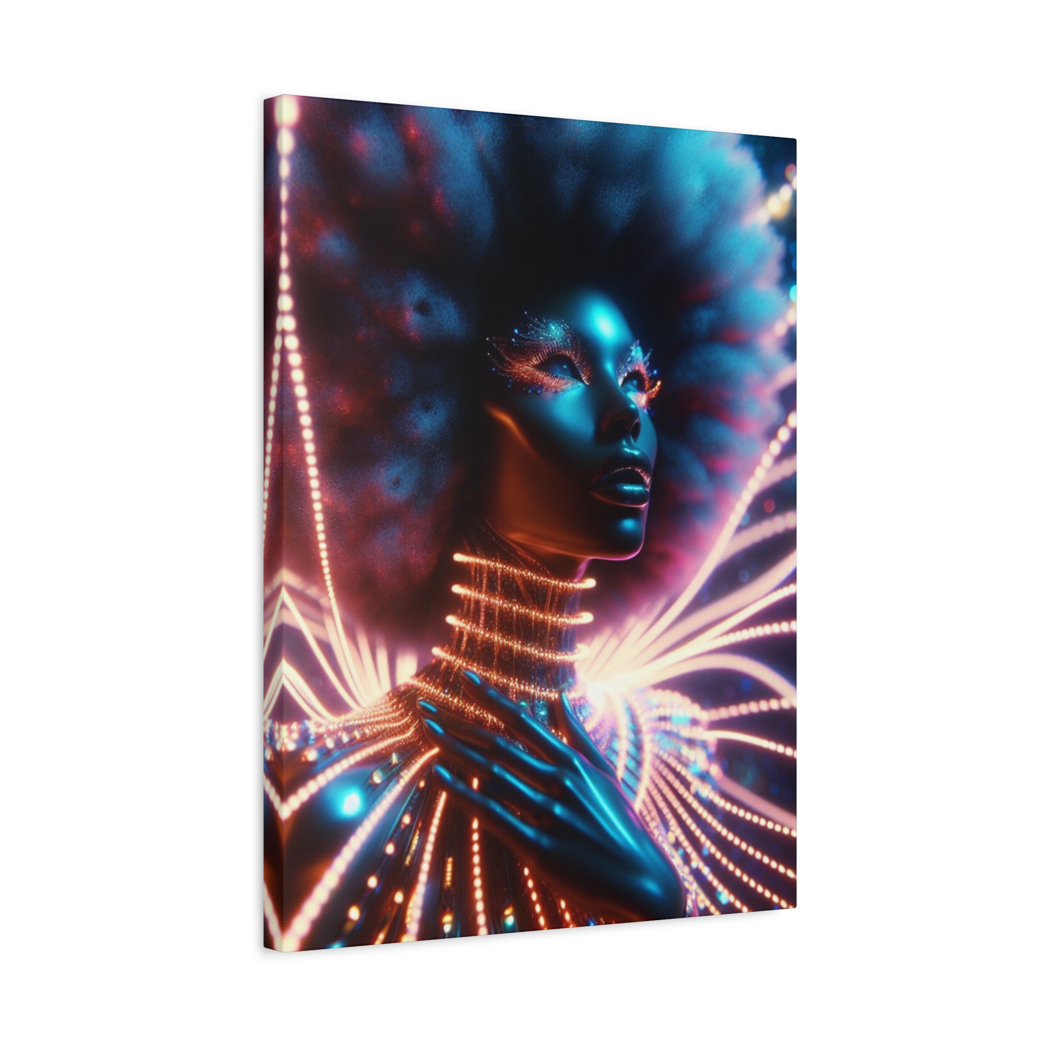 In Awe Futuristic Muse Matte Canvas Art - Stretched 1.25" - Image 22