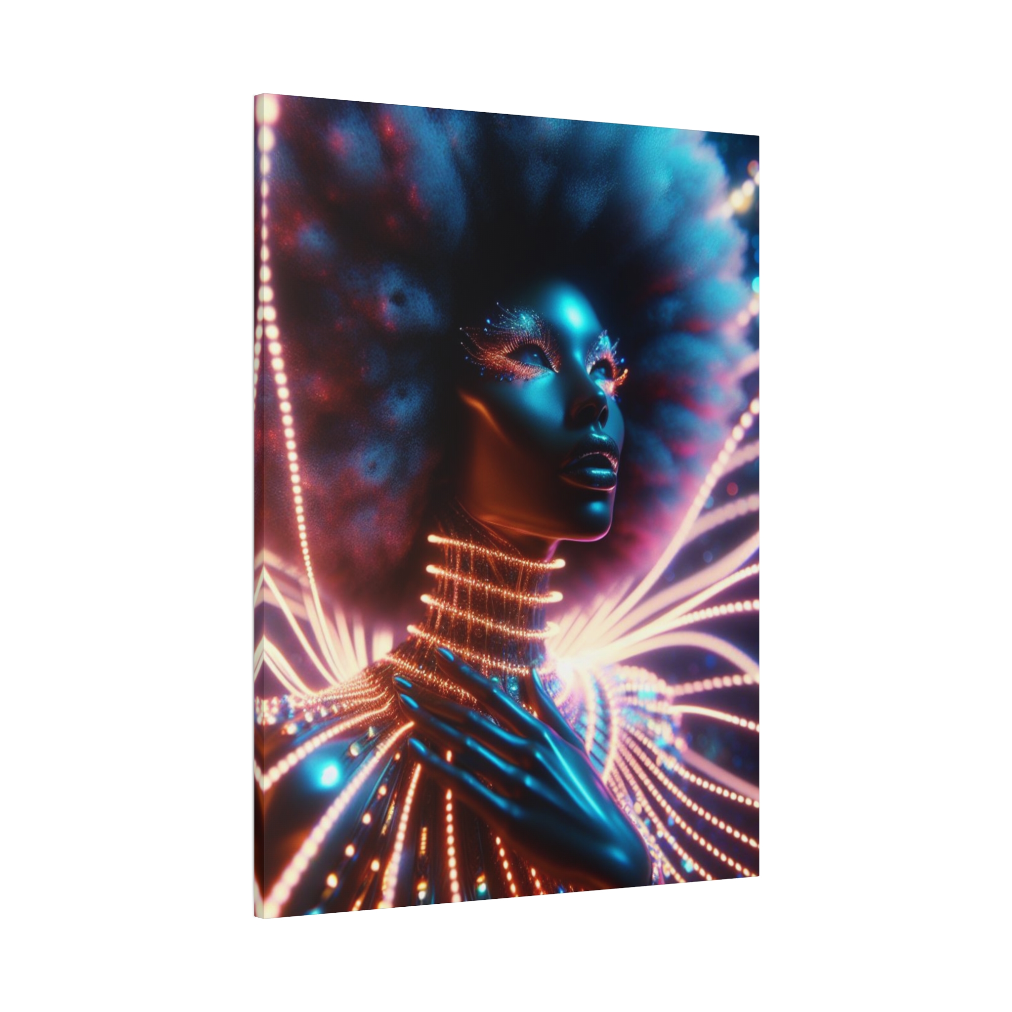 In Awe Futuristic Muse Matte Canvas Art - Stretched 1.25" - Image 42